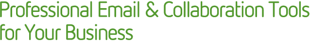 Professional Email and Collaboration Tools for Your Business