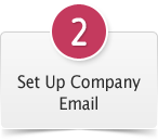 #2. Set Up Company Email